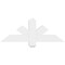 Ekena Millwork Kennewick Architectural Grade PVC Gable Bracket, 36"W x 13 1/2"H x 2"D x 4"F, 9/12 Pitch GBP036X14X0204KEN00 - alternate 4